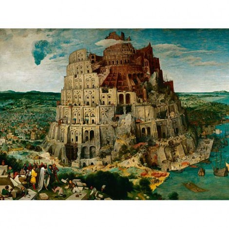 Imagine 1Puzzle Bruegel The Elder - Turnul Babel, 5000 Piese
