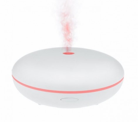 Imagine 2Difuzor aromaterapie cu lumina colorata Magic alb