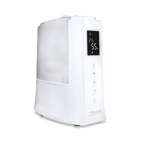 Imagine 3Umidificator cu ionizare si difuzor arome TWIN alb
