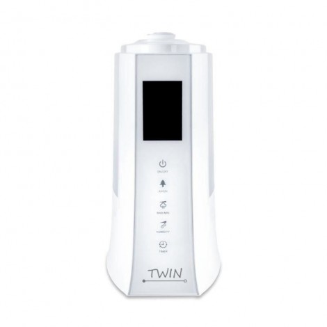 Imagine 7Umidificator cu ionizare si difuzor arome TWIN alb