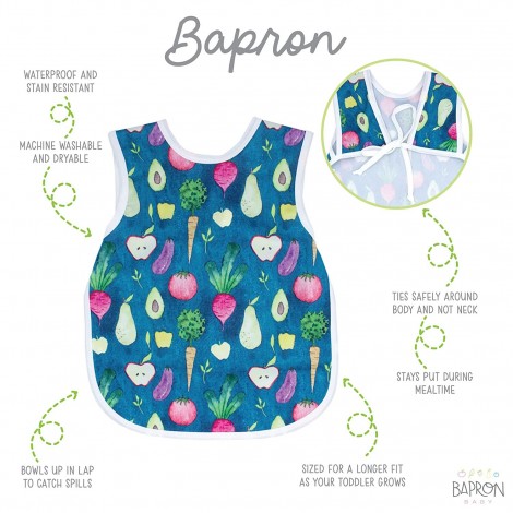 Imagine 1BapronBaby® Organic Produce Bapron (6luni -3 ani)
