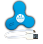 Imagine 2Spinner Wireless cu Efecte Luminoase, Albastru