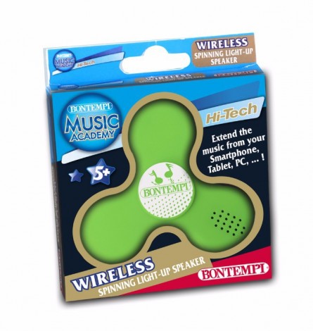 Imagine 1Spinner Wireless cu Efecte Luminoase, Alb
