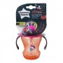 Imagine 2Cana Easy Drink cu pai Explora 230 ml Roz/Portocaliu