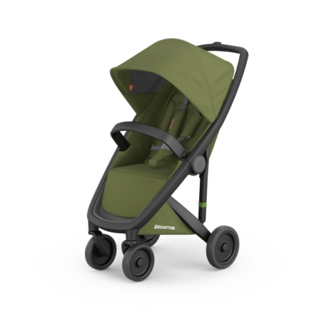 Imagine 1Carucior Greentom Classic Upp 100% Ecologic Black Olive