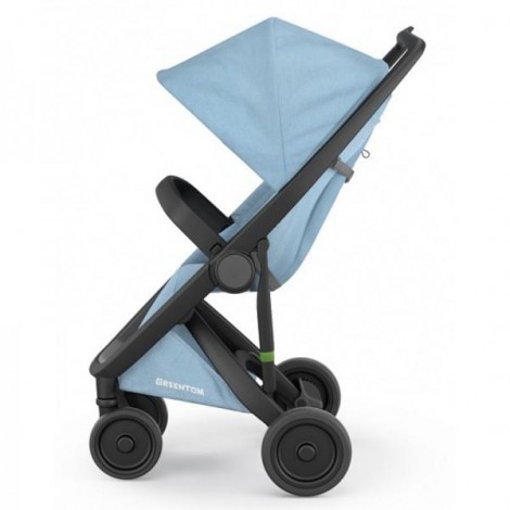 Imagine 3Carucior Greentom Classic Upp 100% Ecologic Black Sky