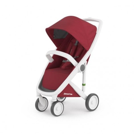 Imagine 1Carucior Greentom Classic Upp 100% Ecologic White Cherry