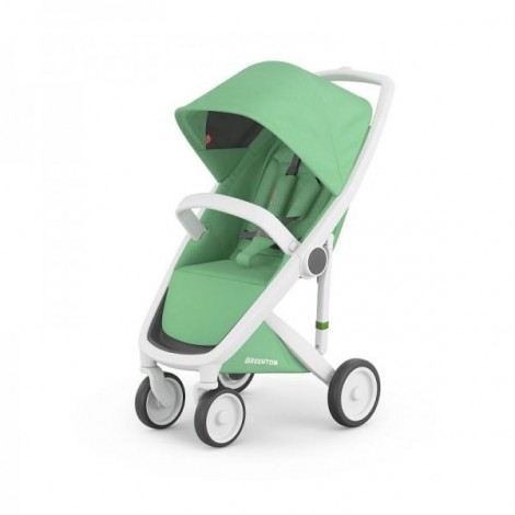 Imagine 1Carucior Greentom Classic Upp 100% Ecologic White Mint