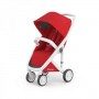 Imagine 1Carucior Greentom Classic Upp 100% Ecologic White Red