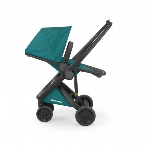 Imagine 2Carucior Greentom Reversible 100% Ecologic - Black Teal