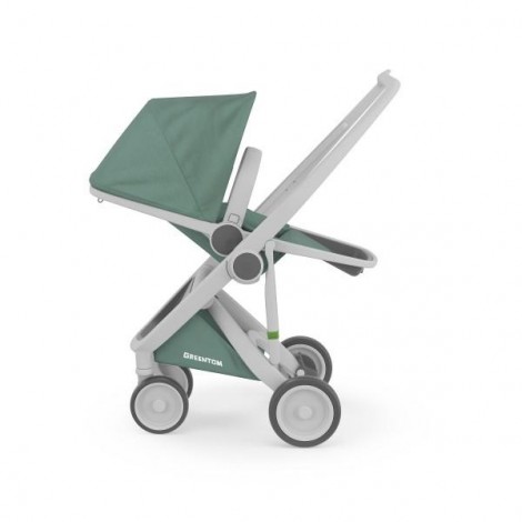 Imagine 2Carucior Greentom Reversible 100% Ecologic - Grey Sage