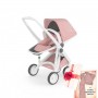 Imagine 1Carucior Greentom Reversible 100% Ecologic - White Blossom