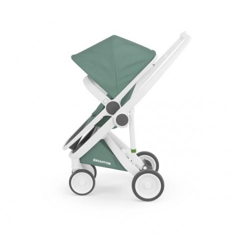 Imagine 2Carucior Greentom Reversible 100% Ecologic - White Sage