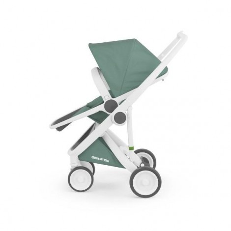 Imagine 3Carucior Greentom Reversible 100% Ecologic - White Sage