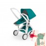 Imagine 1Carucior Greentom Reversible 100% Ecologic - White Teal