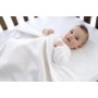 Imagine 2Cearsaf din bambus pentru pat bebelus ,135x77x19 cm,