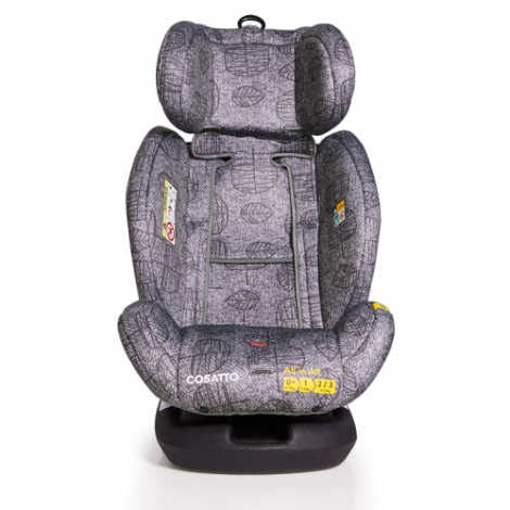 Imagine 12Scaun Auto Cu Isofix All In All GR 0,1,2,3, Dawn Chorus