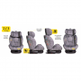 Imagine 4Scaun Auto Cu Isofix All In All GR 0,1,2,3, Dawn Chorus