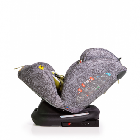 Imagine 6Scaun Auto Cu Isofix All In All GR 0,1,2,3, Dawn Chorus