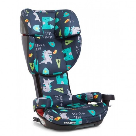 Imagine 4Scaun Auto Cu Isofix 15-36 Kg Skippa Fix Dragon Kingdom