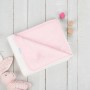 Imagine 4Paturica reversibila din tricot/fleece 90x70 cm Comfi Love Pink