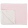 Imagine 1Paturica reversibila din tricot/fleece 90x70 cm Comfi Love Pink