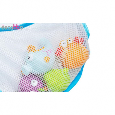 Imagine 3Set saculet cu 4 jucarii de baie Lumea Subacvatica