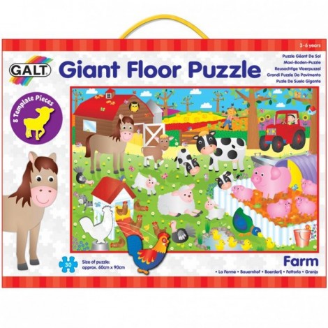 Imagine 1Giant Floor Puzzle: Ferma (30 piese)