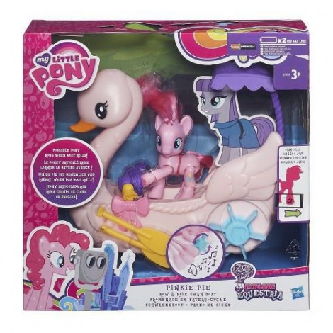 Imagine 1My Little Pony - Poneiul Pinkie Pie cu Barcuta Lebada