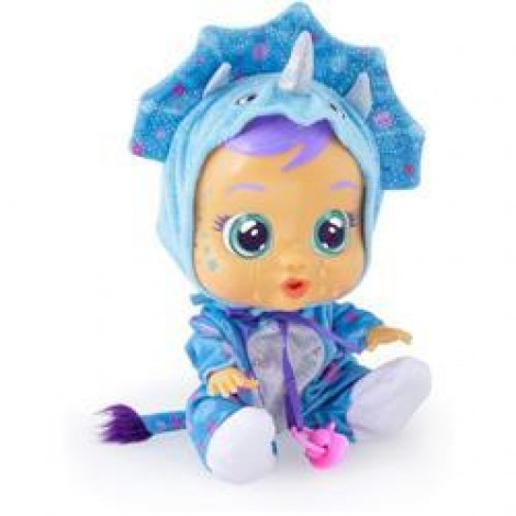 Imagine 1Papusa Cry Babies, Bebe Plangacios Dinozaurul Tina
