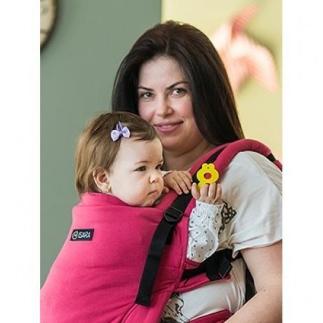 Imagine 2Marsupiu Toddler Wrap Conversion Organic Raspberry