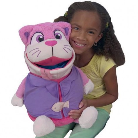 Imagine 2Mascota 2 in 1 Tummy Stuffers Pisica Roz