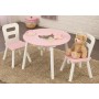 Imagine 2Set masuta si 2 scaune Pink & White