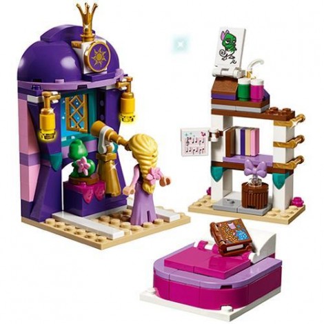 Imagine 4LEGO Disney Dormitorul din Castel al lui Rapunzel