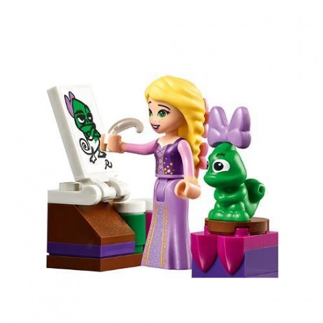 Imagine 5LEGO Disney Dormitorul din Castel al lui Rapunzel