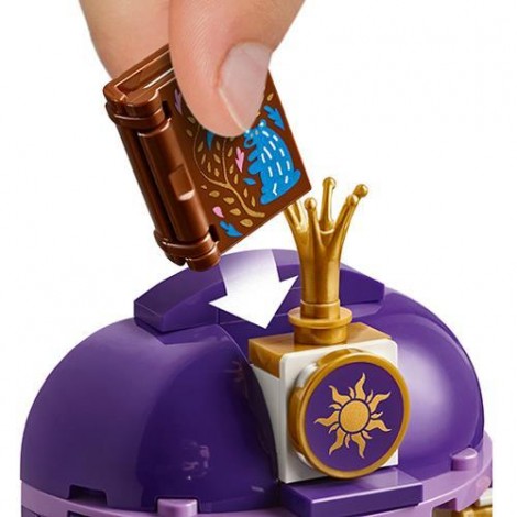 Imagine 7LEGO Disney Dormitorul din Castel al lui Rapunzel