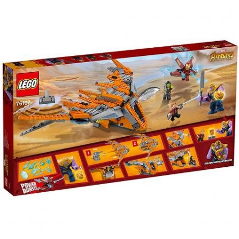 Imagine 3LEGO Marvel Super Heroes Thanos: Batalia Suprema