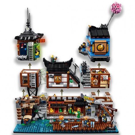 Imagine 7LEGO Ninjago Docurile Orasului 