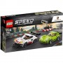 Imagine 1LEGO Speed Champions Porsche 911 RSR si 911 Turbo 3.0