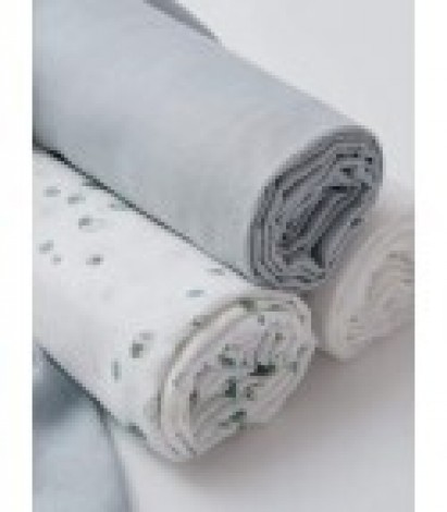 Imagine 23 museline din bambus pentru infasat (120x120 cm) Whisper