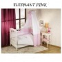 Imagine 1Set Lenjerie de Pat 2 Piese Elephant Pink