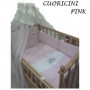 Imagine 1Set Lenjerie de Pat 3 Piese Plus Cuoricini Pink
