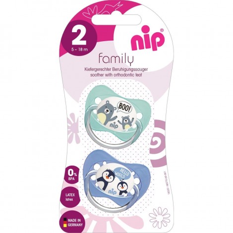 Imagine 1Suzeta Family Latex 5-18 luni Bear/Penguin