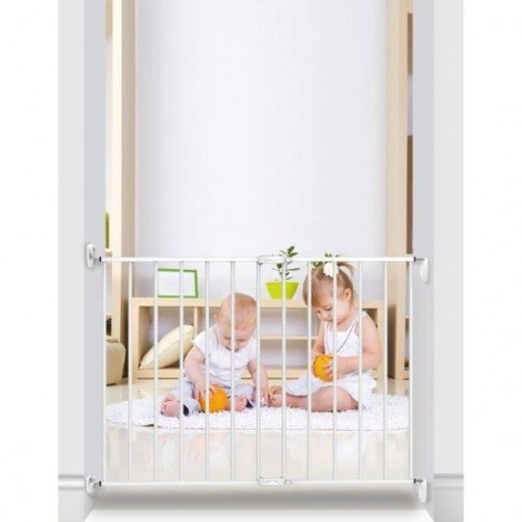 Imagine 4Poarta de siguranta extensibila 62 – 102 cm, metal alb