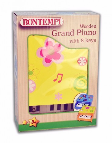 Imagine 2Pian din lemn cu 8 clape galben