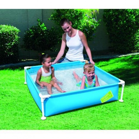 Imagine 2Piscina cu Cadru Metalic 122 cm Bleu