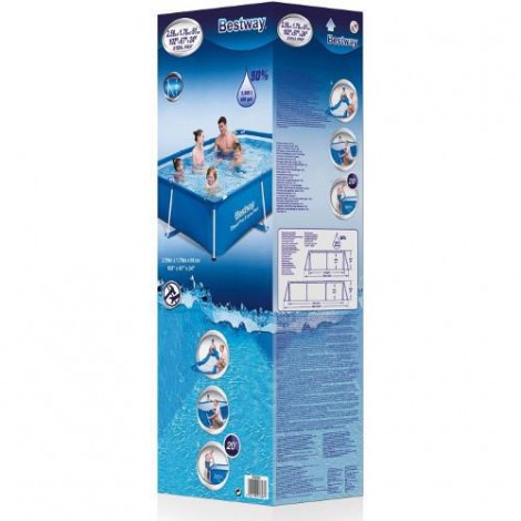 Imagine 2Piscina Deluxe Steel Splash Jr. Pro