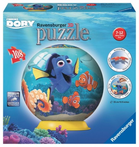 Imagine 1Puzzle 3D In cautarea lui Dory 108 piese