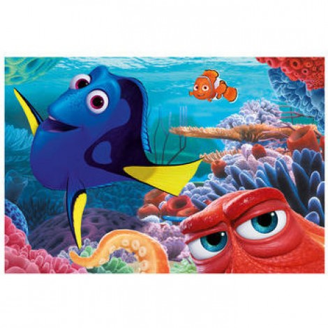 Imagine 2Puzzle 2 in 1 - In cautarea lui Dory (66 piese)