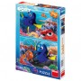 Imagine 1Puzzle 2 in 1 - In cautarea lui Dory (66 piese)